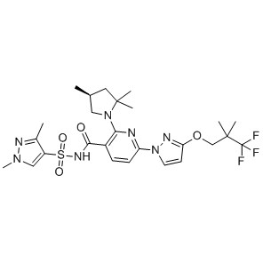 Elexacaftor CAS br.:2216712-66-0